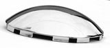 Front Hub Cap For Steel Wheel 5 Even Notch Dome Chrome 7/16" Lip GG#10514 Each