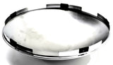 Front Hub Cap For Steel Wheel 5 Even Notch Dome Chrome 7/16" Lip GG#10514 Each