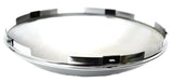Front Hub Cap For Steel Wheel 5 Even Notch Dome Chrome 7/16" Lip GG#10514 Each
