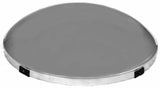 GG Front Hub Caps No Notch Dome Stainless for Steel Wheel 7/16" Lip #10519 Pair