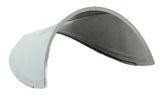 7” Round Headlight Visor Extended Depth Stainless 5-1/8” Deep Visor UP#10531