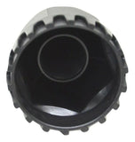Lug Nut Covers 33mm Screw-On Super Spike Matte Black 4 3/4 Tall UP#10548-20 Pcs