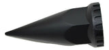 Lug Nut Covers 33mm Screw-On Super Spike Matte Black 4 3/4 Tall UP#10548-20 Pcs