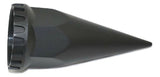 Lug Nut Covers 33mm Screw-On Super Spike Matte Black 4 3/4 Tall UP#10548-20 Pcs