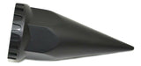 Lug Nut Covers 33mm Screw-On Super Spike Matte Black 4 3/4 Tall UP#10548-20 Pcs