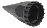 Lug Nut Covers 33mm Screw-On Super Spike Matte Black 4 3/4 Tall UP#10548-40 Pcs
