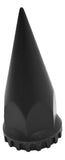 Lug Nut Covers 33mm Screw-On Super Spike Matte Black 4 3/4 Tall UP#10548-40 Pcs