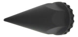 Lug Nut Covers 33mm Screw-On Super Spike Matte Black 4 3/4 Tall UP#10548-40 Pcs