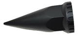 Lug Nut Covers 33mm Screw-On Super Spike Matte Black 4 3/4 Tall UP#10548-5 Pcs