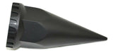 Lug Nut Covers 33mm Screw-On Super Spike Matte Black 4 3/4 Tall UP#10548-5 Pcs