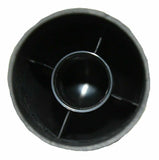 UP Lug Nut Covers 33 mm Screw-On Black Dome Plastic 3 3/4 Tall #10549 Set of 20