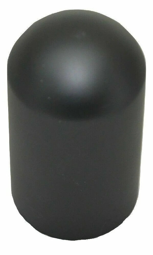 UP Lug Nut Covers 33 mm Screw-On Black Dome Plastic 3 3/4 Tall #10549 Set of 5
