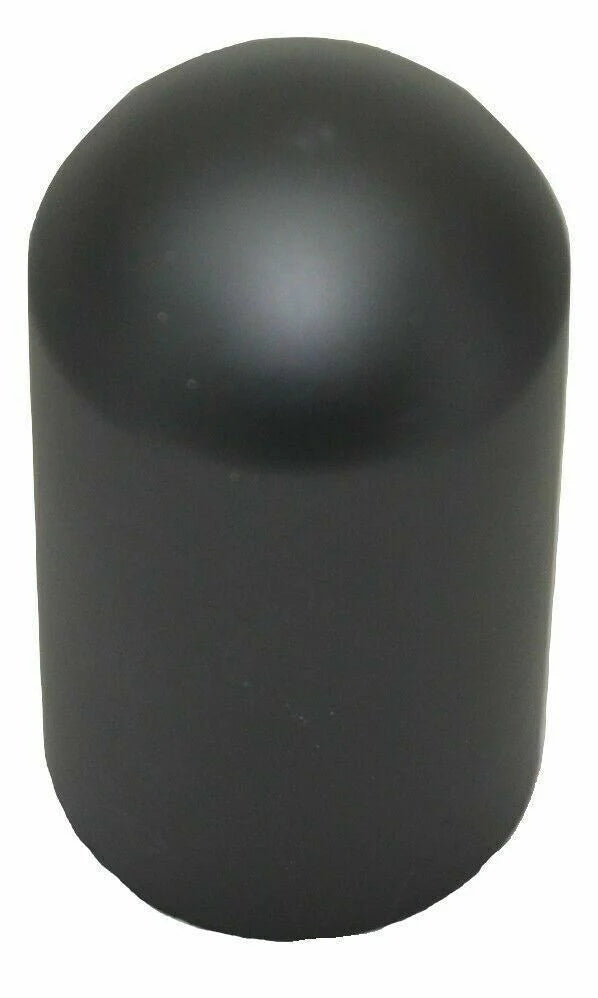 UP Lug Nut Covers 33 mm Screw-On Black Dome Plastic 3 3/4 Tall #10549 Set of 5