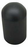 UP Lug Nut Covers 33 mm Screw-On Black Dome Plastic 3 3/4 Tall #10549 Set of 5