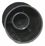 Lug Nut Covers 33 mm Screw-On Bullet Matte Black 3 7/8" Tall UP#10550 Set of 20