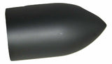 Lug Nut Covers 33 mm Screw-On Bullet Matte Black 3 7/8" Tall UP#10550 Set of 5