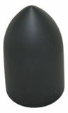 Lug Nut Covers 33 mm Screw-On Bullet Matte Black 3 7/8" Tall UP#10550 Set of 60