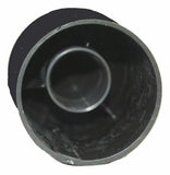 Lug Nut Covers 33 mm Screw-On Bullet Matte Black 3 7/8" Tall UP#10550 Set of 60
