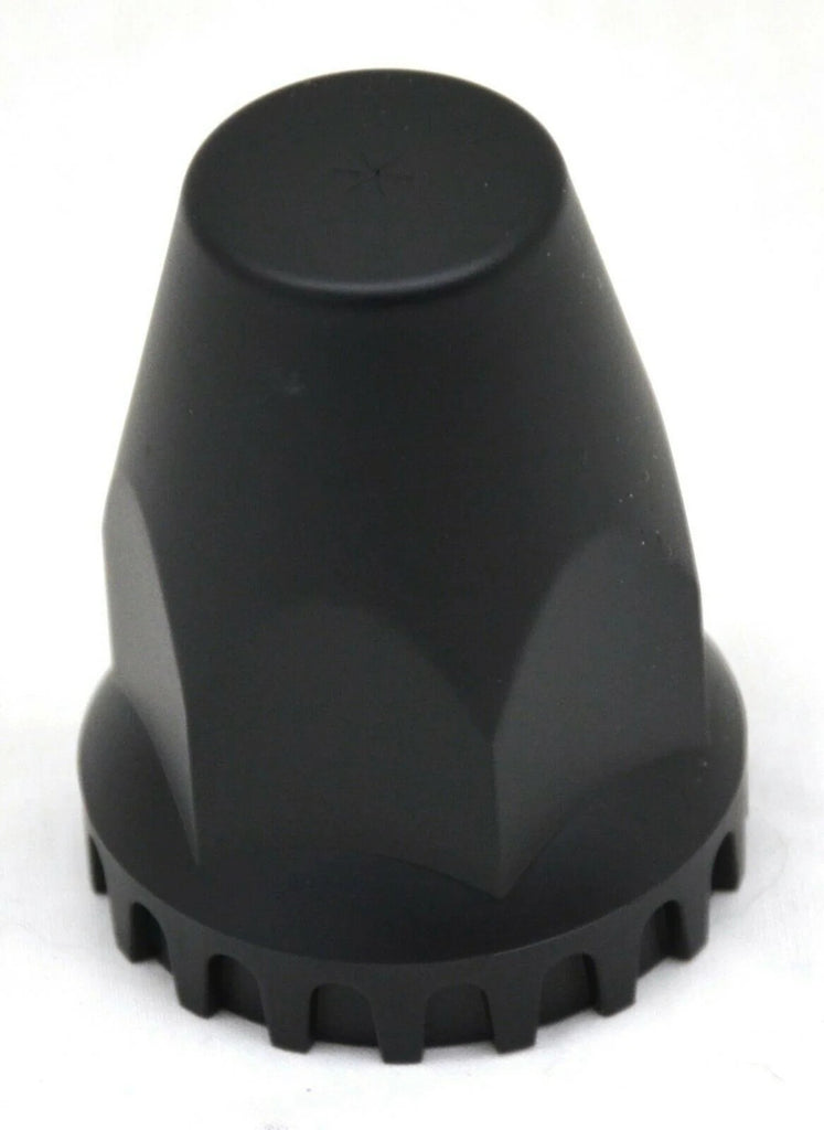 Lug Nut Covers 33mm Screw/Thread-on Original Matte Black UP#10552 Set of 20