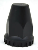 Lug Nut Covers 33mm Screw/Thread-on Original Matte Black UP#10552 Set of 20