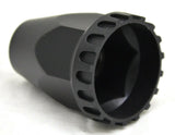 Lug Nut Covers 33mm Screw/Thread-on Original Matte Black UP#10552 Set of 20