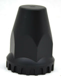 Lug Nut Covers 33mm Screw/Thread-on Original Matte Black UP#10552 Set of 40
