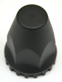 Lug Nut Covers 33mm Screw/Thread-on Original Matte Black UP#10552 Set of 40