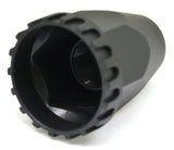Lug Nut Covers 33mm Screw/Thread-on Original Matte Black UP#10552 Set of 40