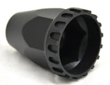 Lug Nut Covers 33mm Screw/Thread-on Original Matte Black UP#10552 Set of 40