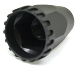 Lug Nut Covers 33mm Screw/Thread-on Original Matte Black UP#10552 Set of 40