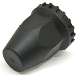 Lug Nut Covers 33 mm Screw/Thread-on Original Matte Black UP#10552 Set of 5