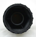 Lug Nut Covers 33 mm Screw/Thread-on Original Matte Black UP#10552 Set of 5