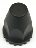 Lug Nut Covers 33 mm Screw/Thread-on Original Matte Black UP#10552 Set of 5