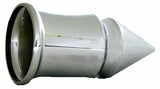 V-Spike Lug Nut Covers 33mm Screw-On w/Flange Plastic 4 3/8" UP#10553 Set of 40
