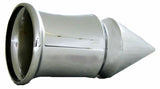 V-Spike Lug Nut Covers 33mm Screw-On w/Flange Plastic 4 3/8" UP#10553 Set of 40