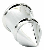 V-Spike Lug Nut Covers 33mm Screw-On w/Flange Plastic 4 3/8" UP#10553 Set of 40