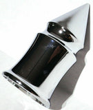 UP Lug Nut Covers 33mm Push-On w/Flange V-Spike Plastic 4 3/8" #10554 Set of 20