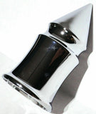 UP Lug Nut Covers 33mm Push-On w/Flange V-Spike Plastic 4 3/8" #10554 Set of 20