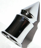UP Lug Nut Covers 33mm Push-On w/Flange V-Spike Plastic 4 3/8" #10554 Set of 20