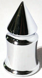 UP Lug Nut Covers 33mm Push-On w/Flange V-Spike Plastic 4 3/8" #10554 Set of 20