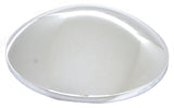 GG Trailer Hub Caps for Semi Truck Trailers Chrome 9-1/4" w/3 Clips #10560 Pair