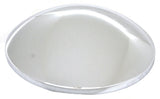 GG Trailer Hub Caps for Semi Truck Trailers Chrome 9-1/4" w/3 Clips #10560 Pair