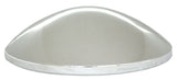 GG Trailer Hub Caps for Semi Truck Trailers Chrome 9-1/4" w/3 Clips #10560 Pair