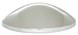 GG Trailer Hub Caps for Semi Truck Trailers Chrome 9-1/4" w/3 Clips #10560 Pair