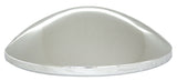 GG Trailer Hub Caps for Semi Truck Trailers Chrome 9-1/4" w/3 Clips #10560 Pair