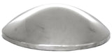 Semi Trailer Axle Hub Caps 9-1/4" w/3 Clips Stainless Steel GG#10561-Pair