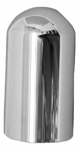 UP Lug Nut Covers 33 mm Screw-On Dome Chrome Plastic 3 3/4 Tall #10563 Set of 5