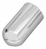 UP Lug Nut Covers 33 mm Screw-On Dome Chrome Plastic 3 3/4 Tall #10563 Set of 5