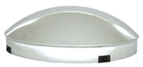GG Front Dome Un Notched Hub Cap for Aluminum Wheel Chrome 1" Lip #10611 Pair