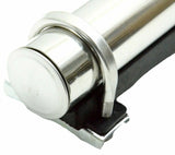 Quarter Fender Tube Bracket with U-Bolts 2" x 28" Stainless Steel UP#10631 Pair